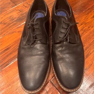 Nunn Bush Black Leather Oxfords